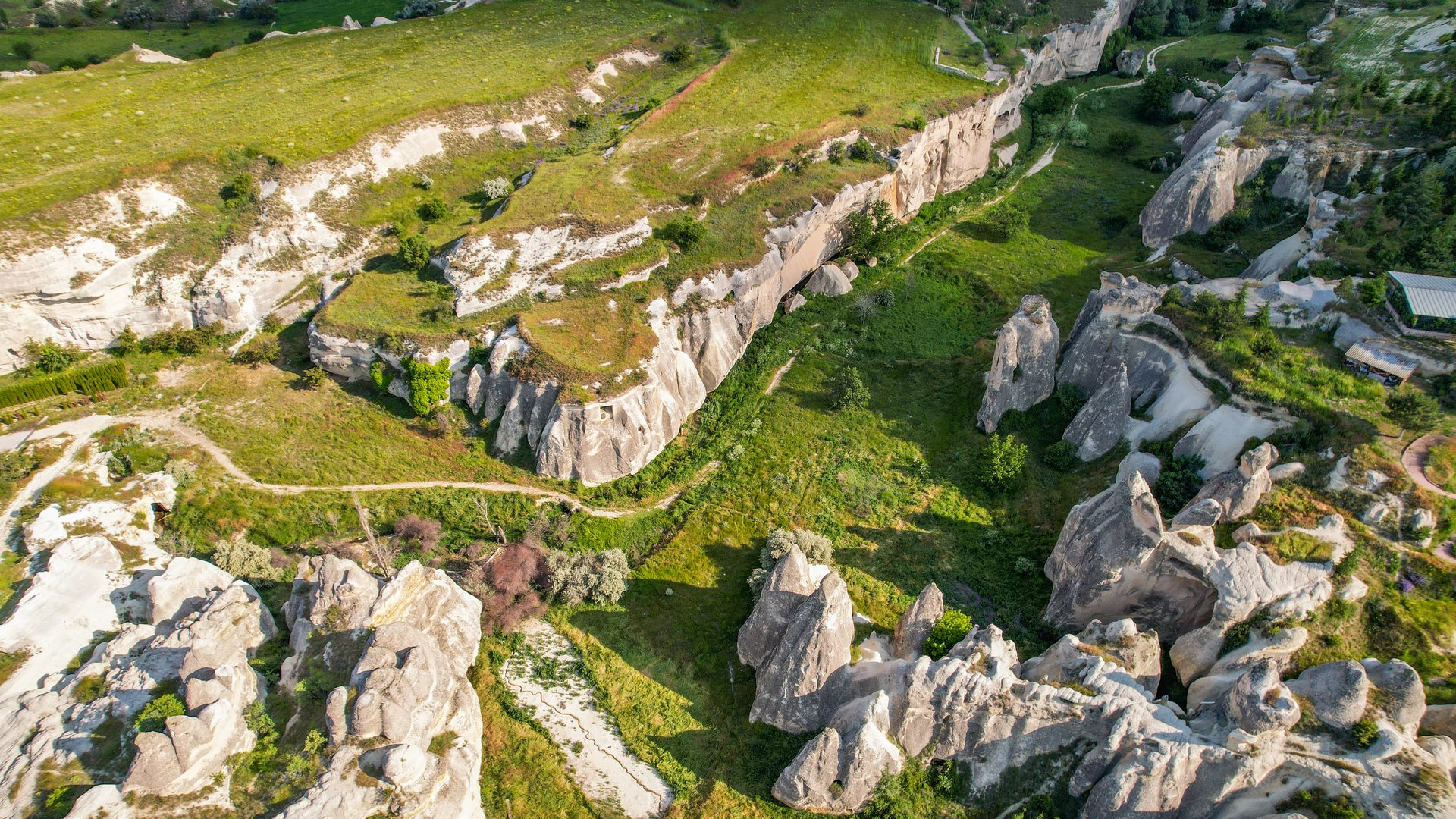 Vadi · genel görünüm, drone